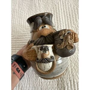 Vintage Robert Eakin Pottery Coffee Cup Mug W Mugs Father Gift Cowboy Western